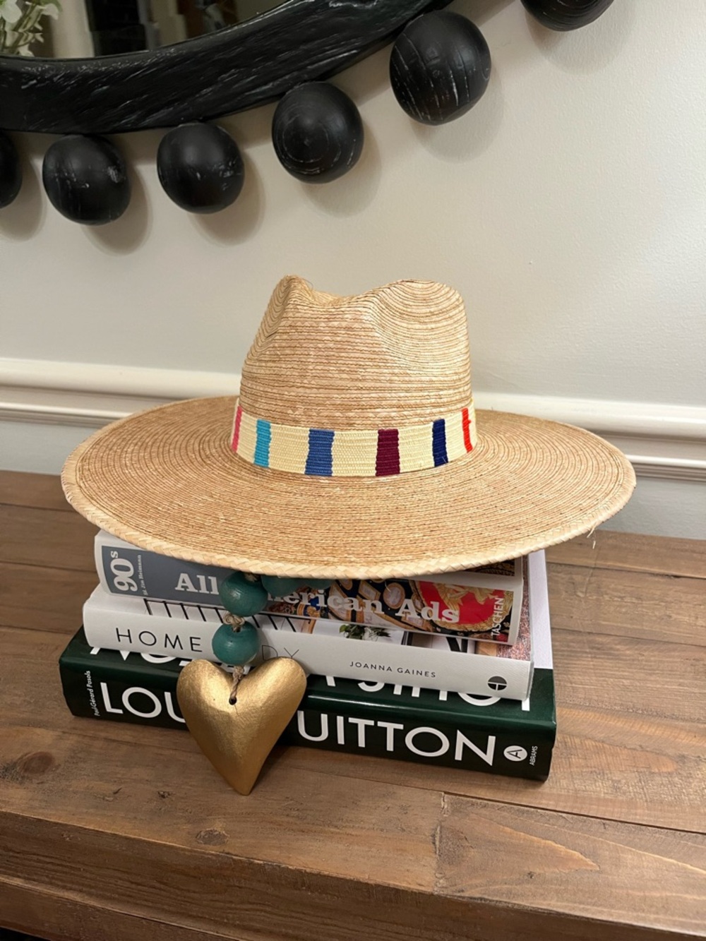 Sunshine Tienda Hat with Colorful Band